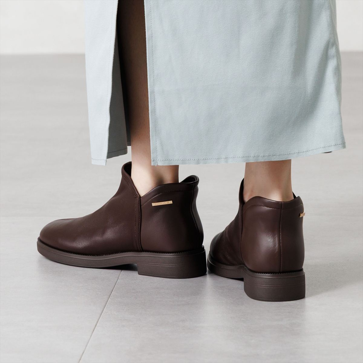【26AW】【瞬間フィット】ハンズフリーショートブーツ/661421