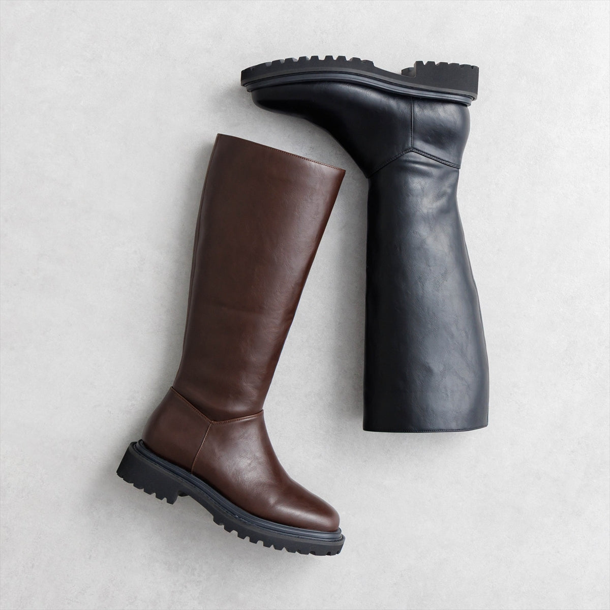 《予約／12月上旬入荷予定》【26AW】トラックソールロングブーツ/661423