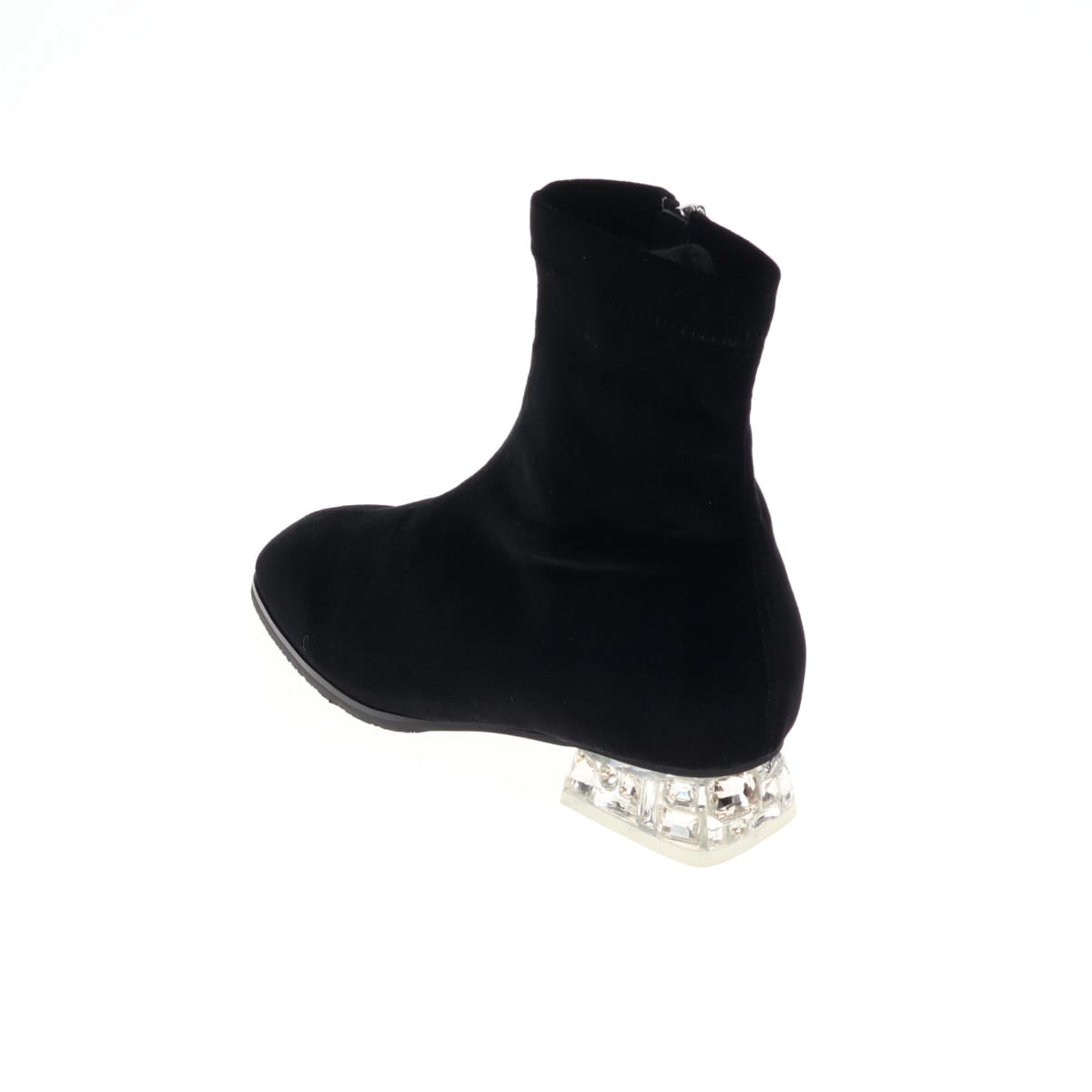 《予約／10月中旬入荷予定》【26AW】HANAEMORI×HIMIKO ビジューヒールストレッチブーツ/661425