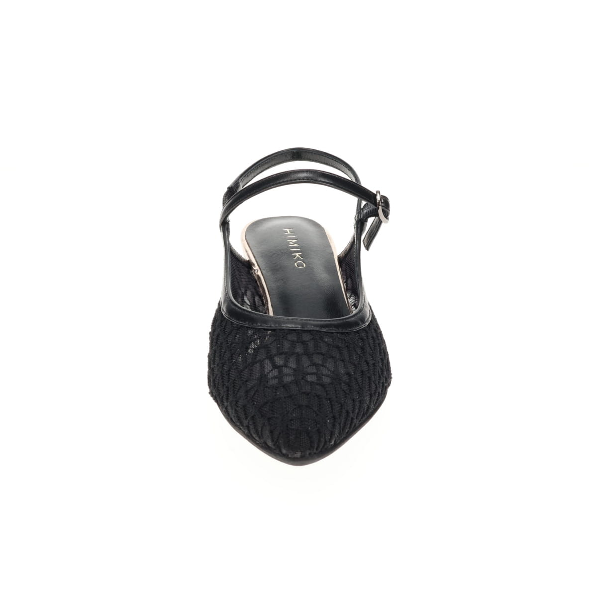 《予約/3月下旬入荷予定》ポインテッドトゥチュールバックストラップ/661505