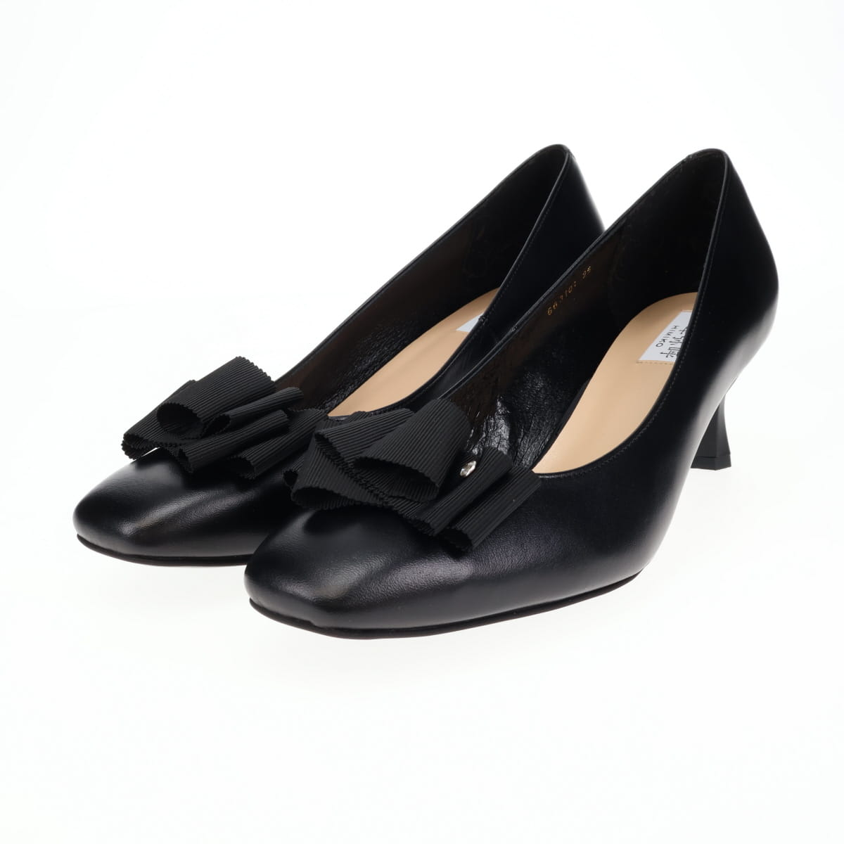 【26SS】リボンモチーフパンプス/663101