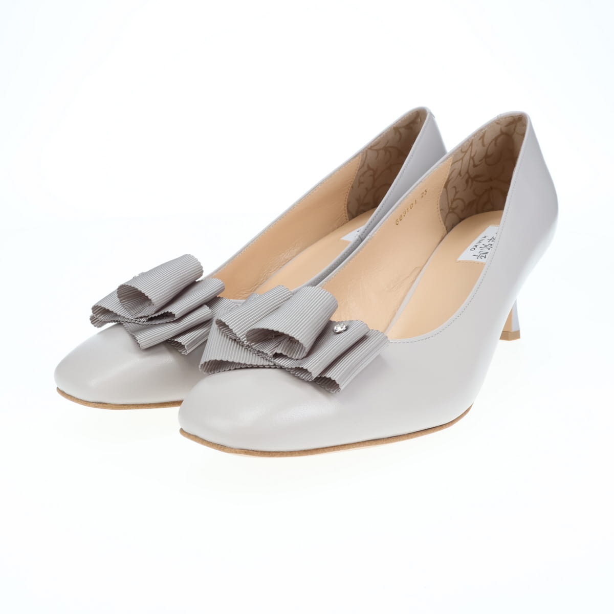 【26SS】リボンモチーフパンプス/663101
