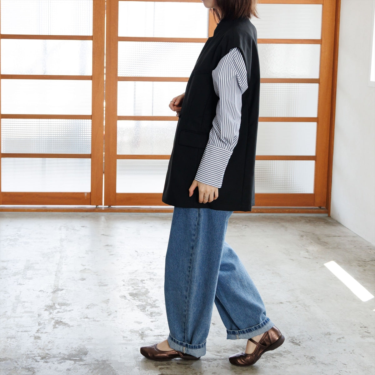 【26AW】スニーカーソールメリージェーン/663301