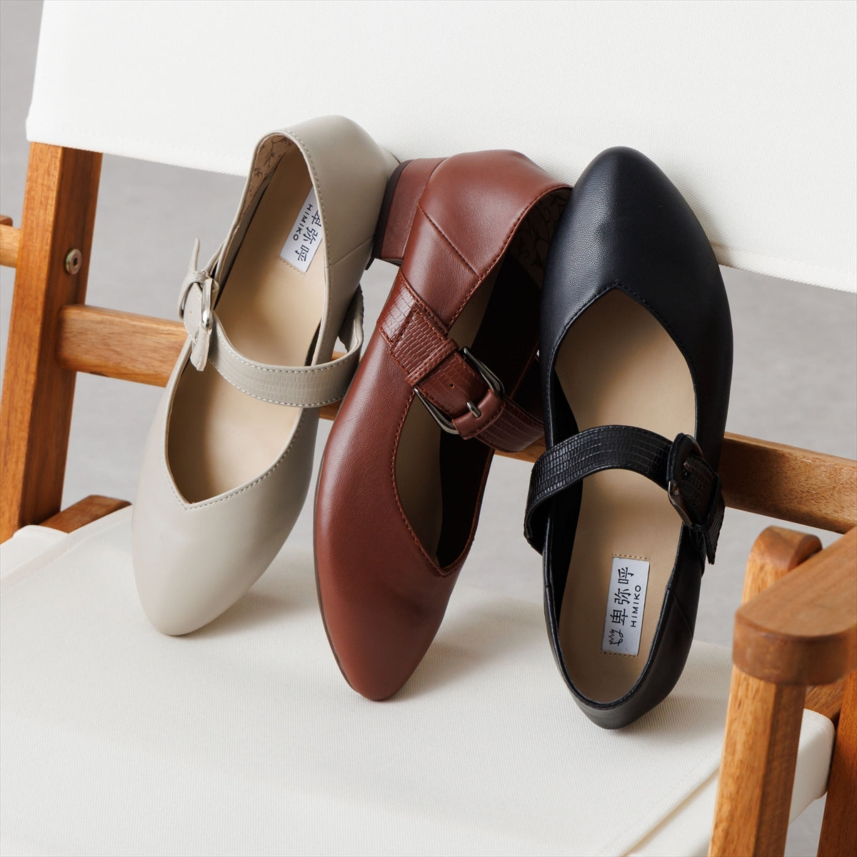 《予約／9月上旬入荷予定》【26AW】2WAYベルトデザインバブーシュ/663302