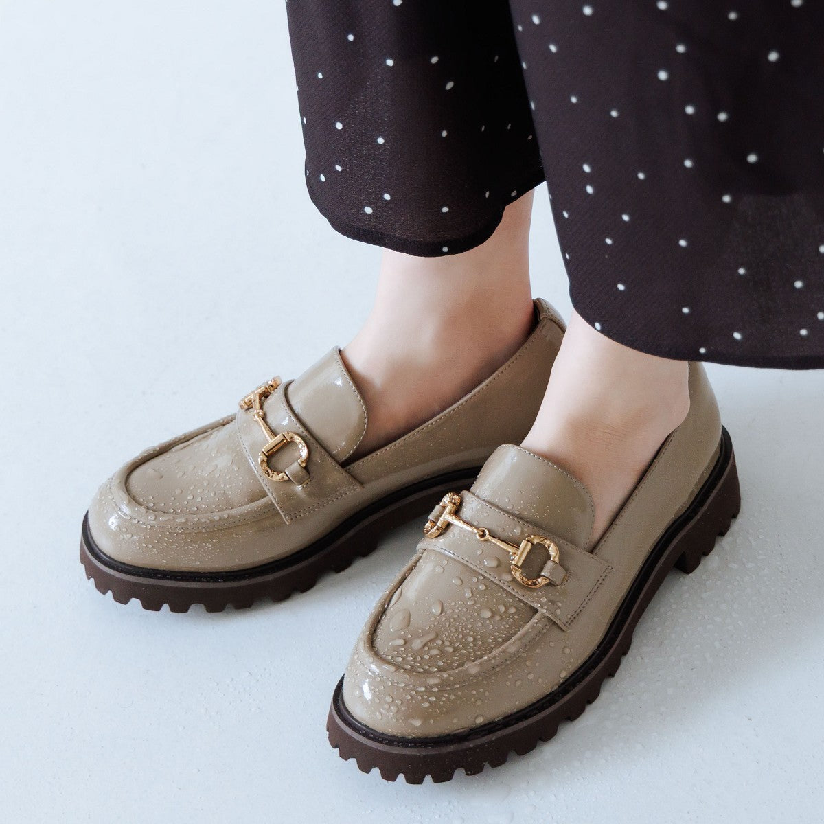SALE】ベルトモチーフフラットパンプス/651331