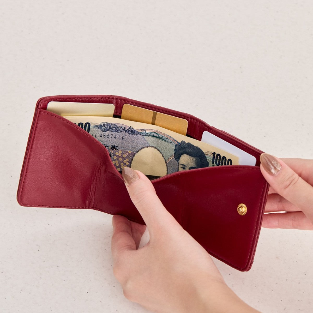 シープレザーミニウォレット/741380