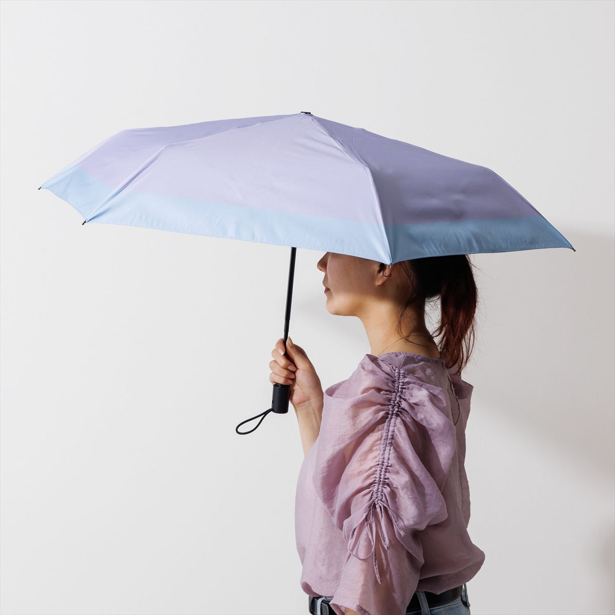 一部予約/7月上旬入荷予定》【26SS】自動開閉晴雨兼用折り畳み傘/