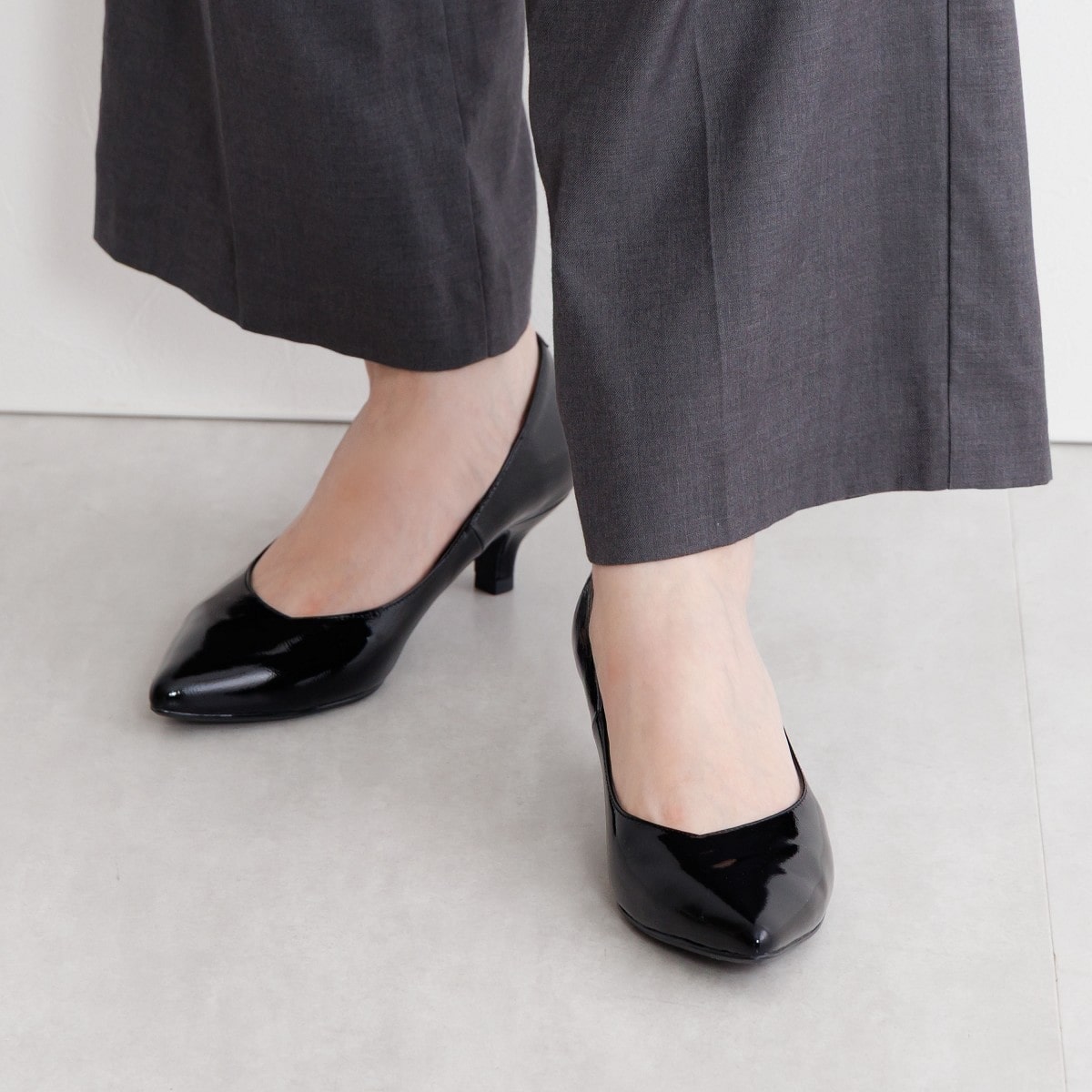 再入荷】【WEB限定デザイン】アシンメトリーポインテッドトゥ
