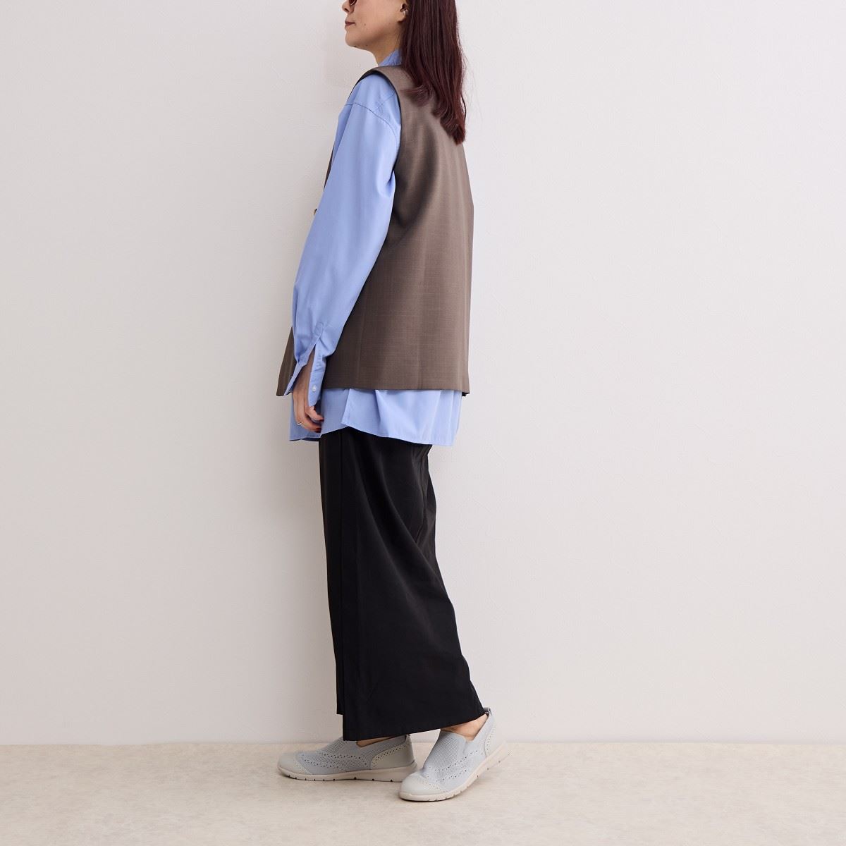 【24AW】メッシュニットスリッポン/647304