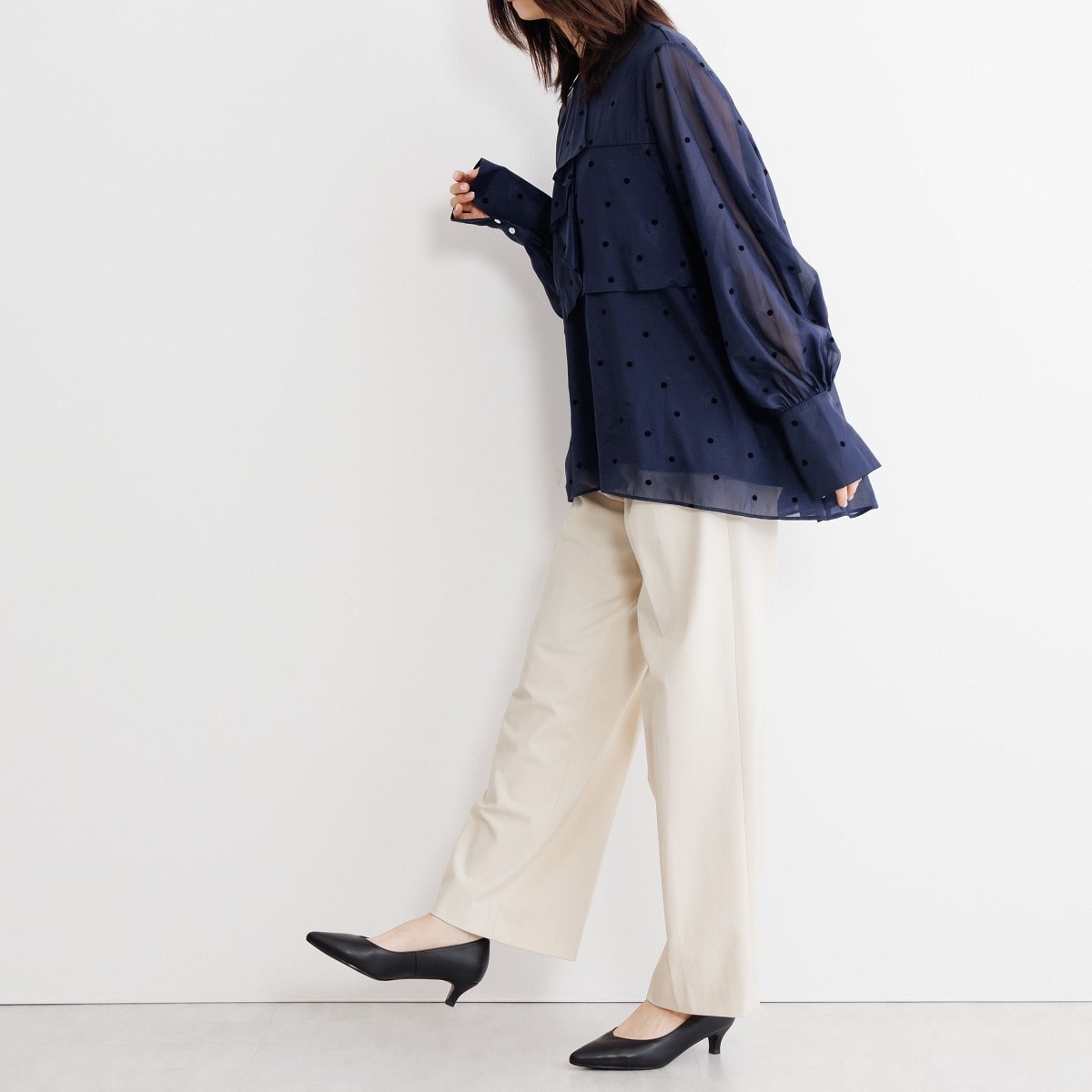 卑弥呼 パンプス 「Made in Japan」「撥水」ポインテッドトゥ
