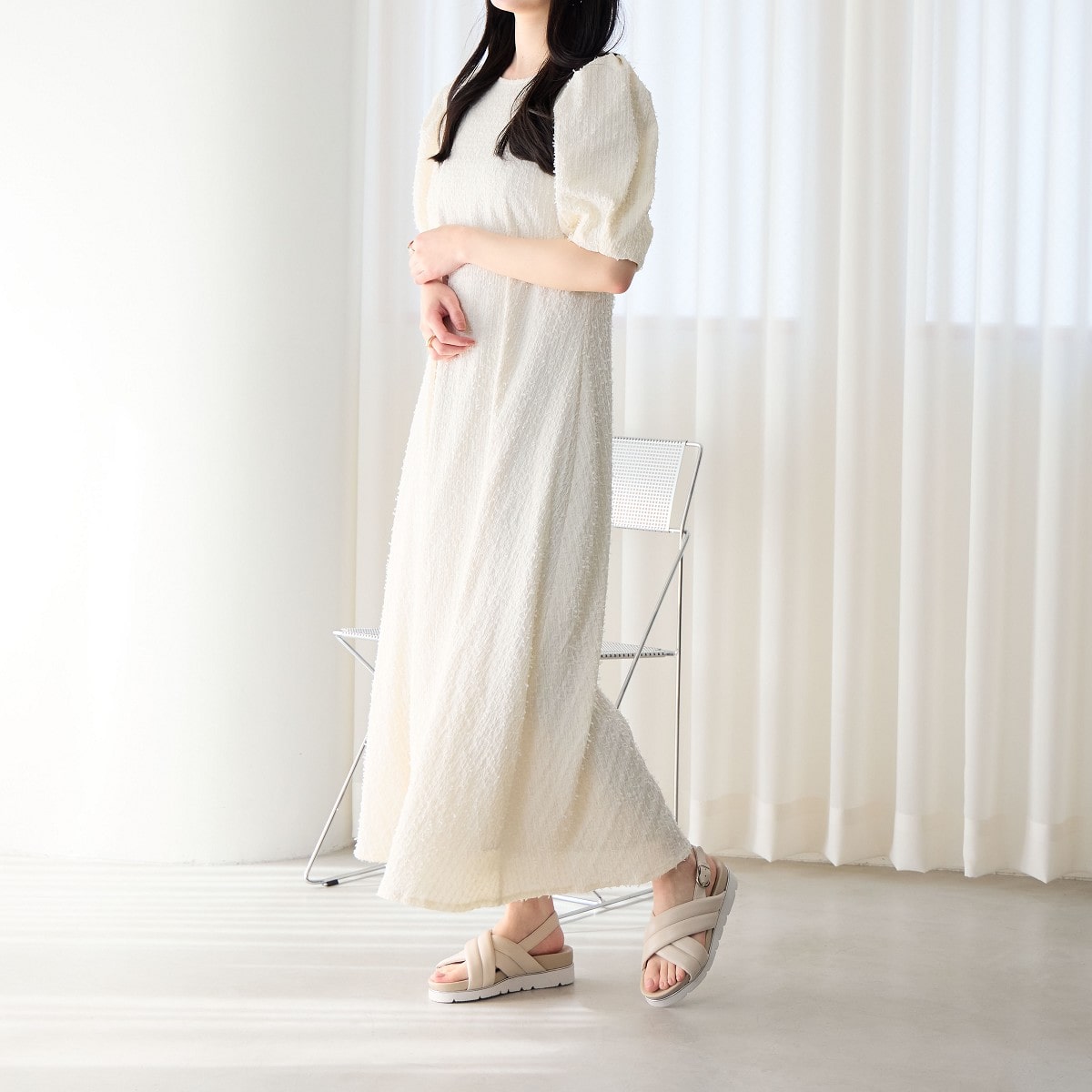 特別価格】【25SS】フットベットパデットサンダル/651208