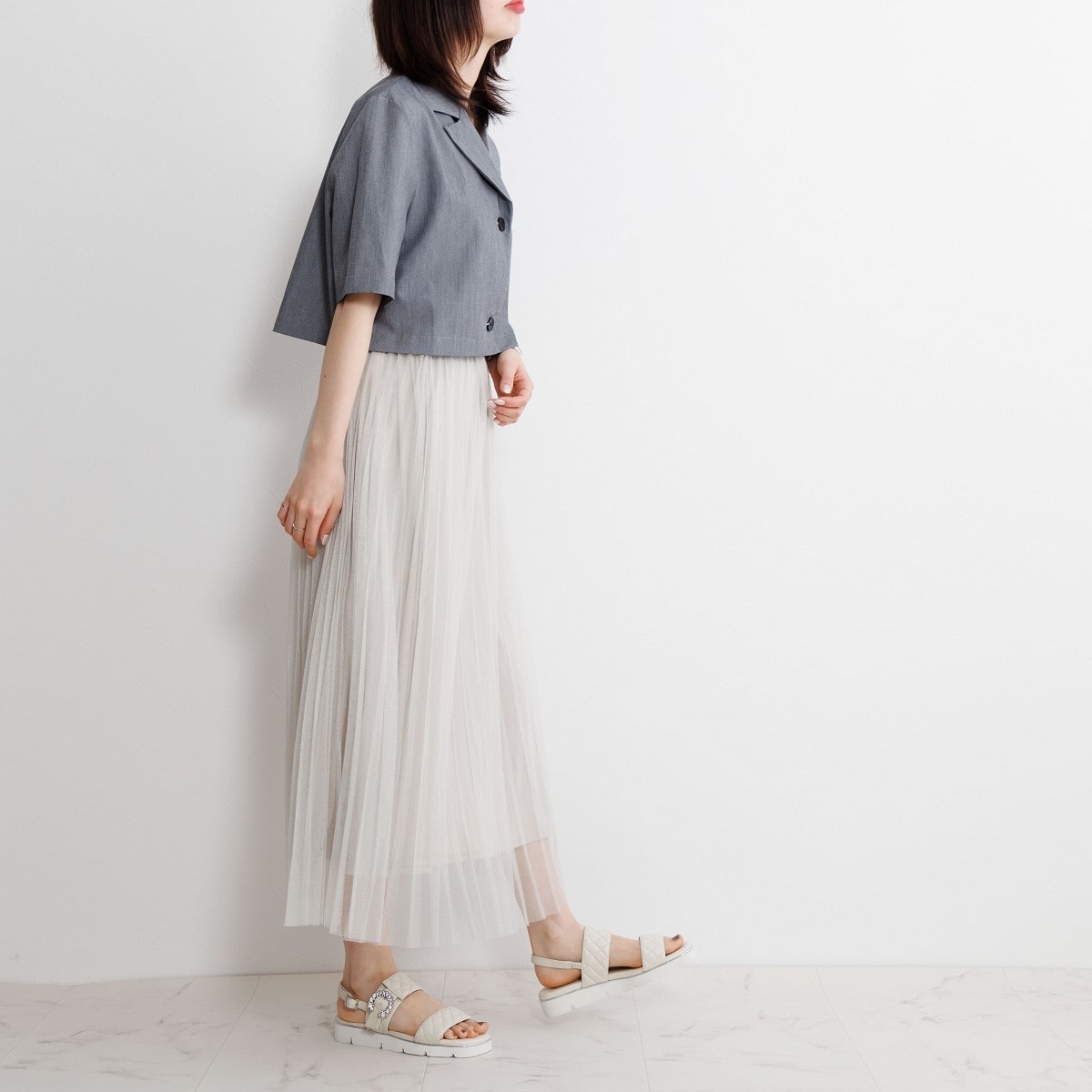 SALE】【25SS】キルティングビジューサンダル/651216 | 卑弥呼