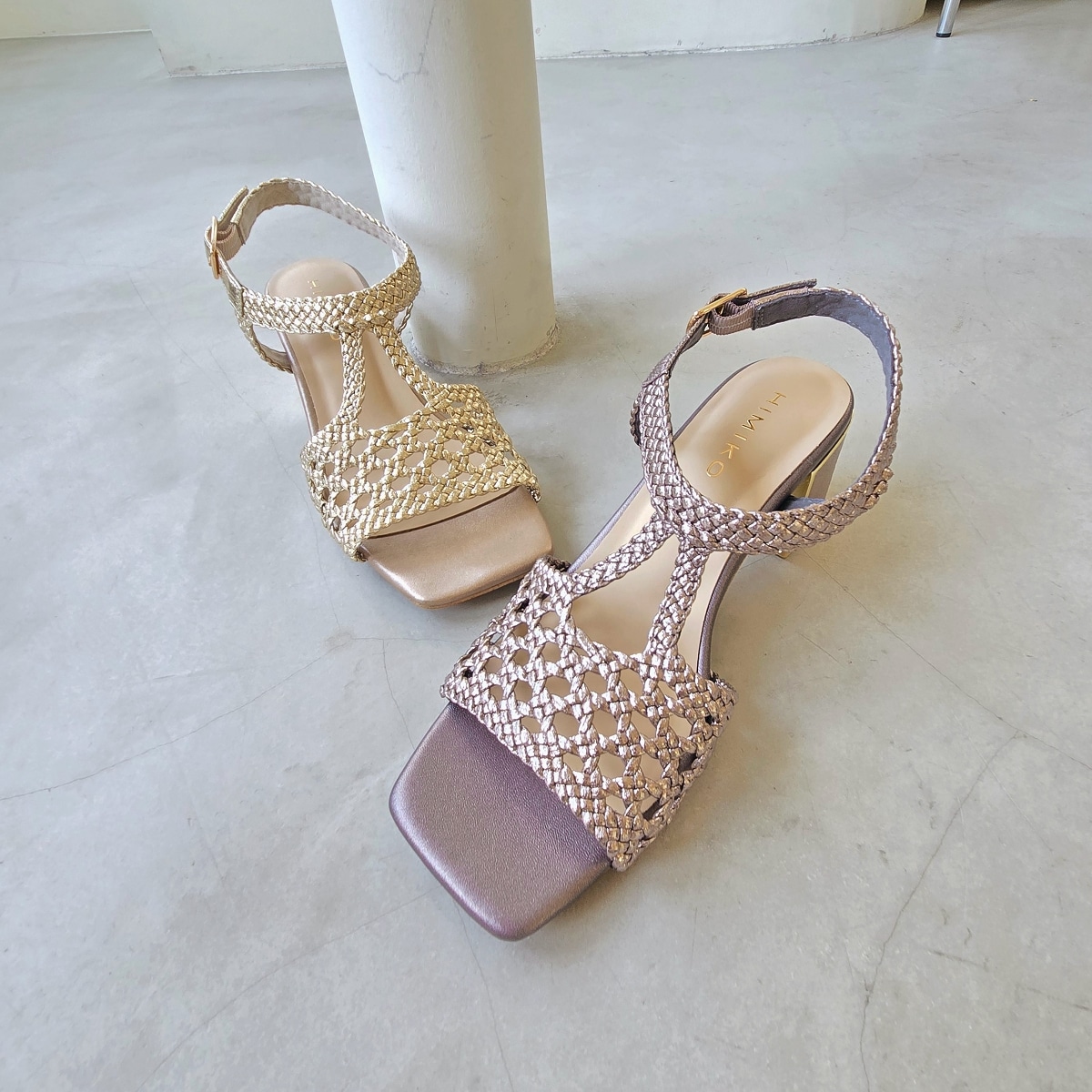 【高級感漂う艶感☆】CHANEL メティエダール限定 サンダル org.jpg